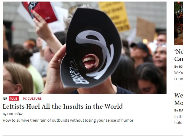 Todos los insultos del mundo, tribuna de Itxu Díaz en National Review
