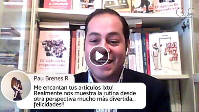 Itxu Díaz: «Si dejo de leer, dejo de escribir»